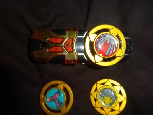 Power Rangers Ninja Storm Hurrican Gyro Morpher Hurricaneger Sentai Bandai DX - back view