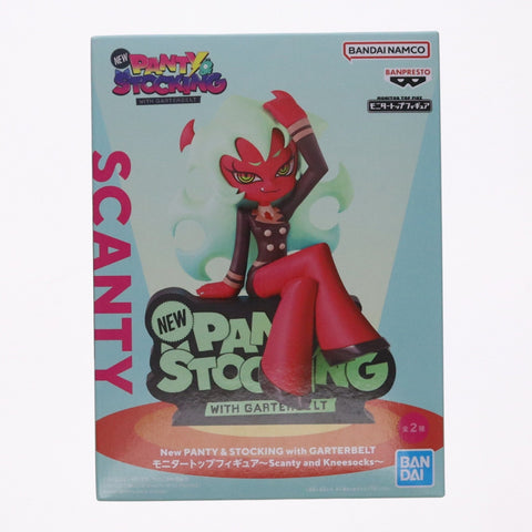 Panty & Stocking with Garterbelt Monitor Top Scanty Prize Figure Bandai