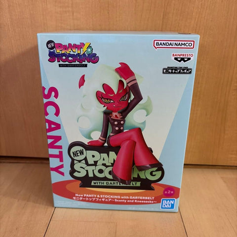 Panty & Stocking with Garterbelt Monitor Top Figur Prize Scanty Bandai