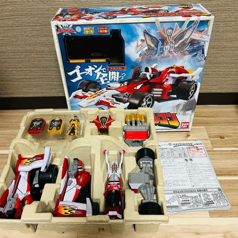Power Rangers Gokaiger Machine Series 05 DX Engine Machalcon Megazord Bandai