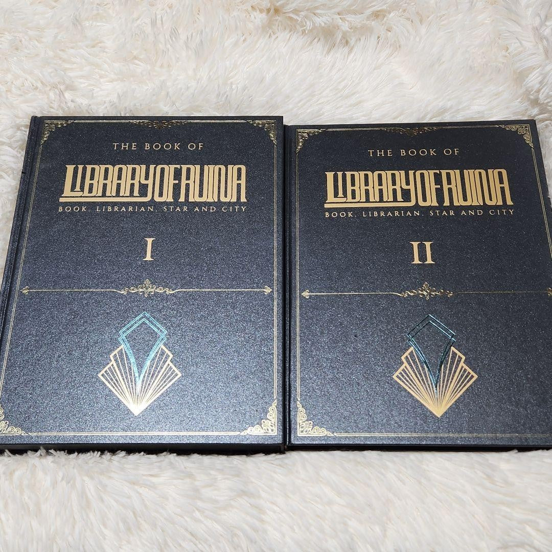 Library of Ruina Raol Art Book Ⅰ&Ⅱ 2 set Limited Edition Lobotomy Corporation