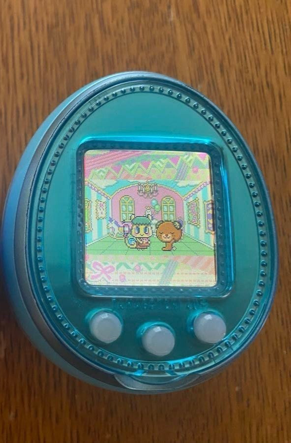 Tamagotchi 4U Plus Version Sky Blue Color Bandai Limited Game Japanese Digital