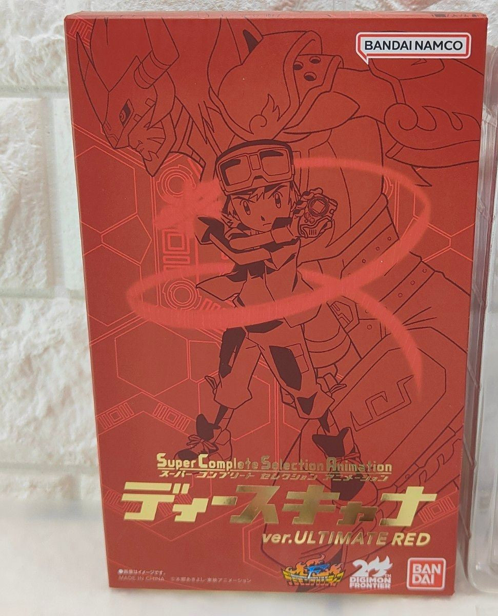 Digimon Frontier Super Complete Selection Animation D-Scanner ver. ULTIMATE RED