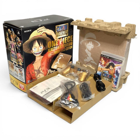 One Piece Kaizoku Musou Gold Edition PS3 Console Limited Model Collector's Item
