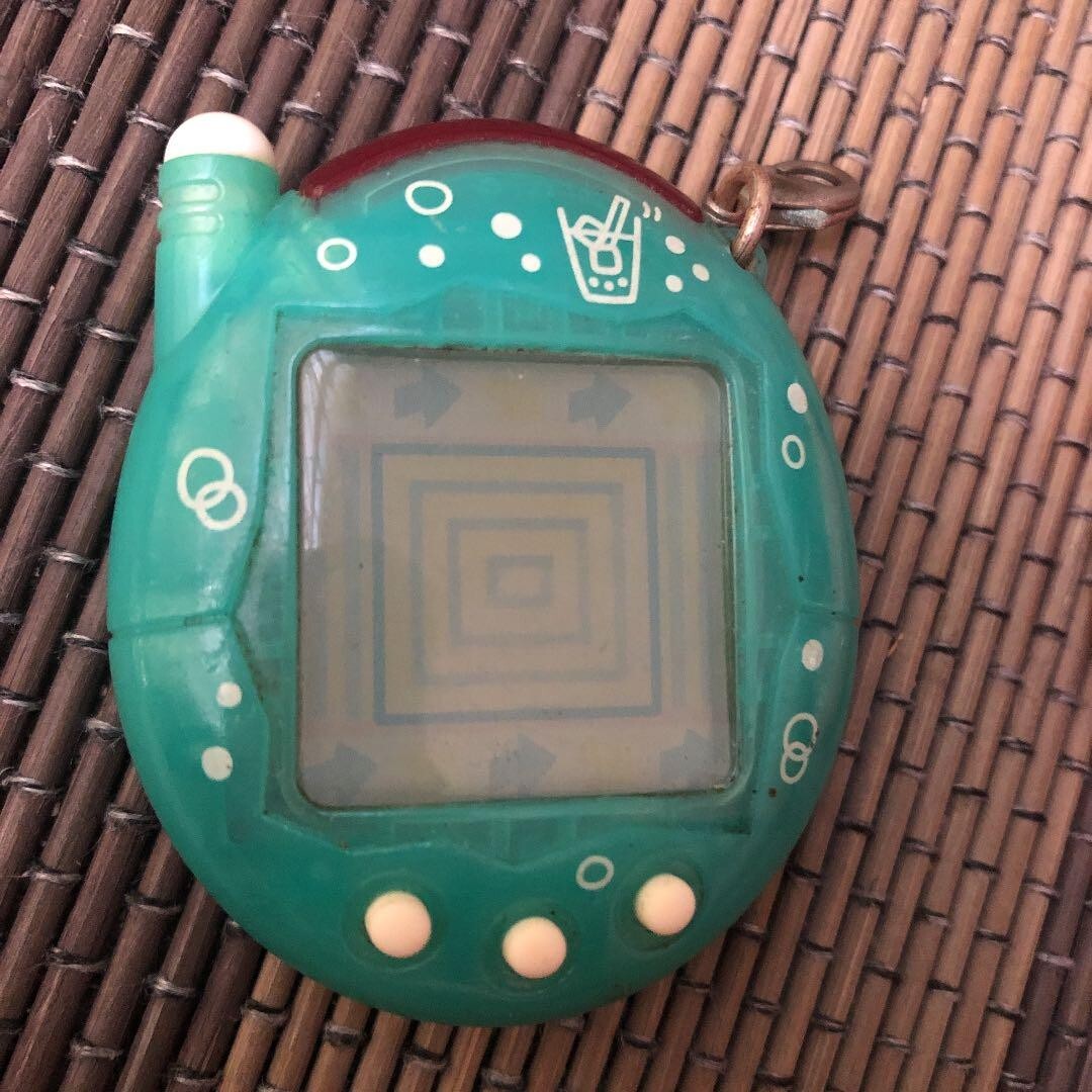Tamagotchi Plus Version Melon Soda Emerald Green Color Keitai Kai Two Bandai