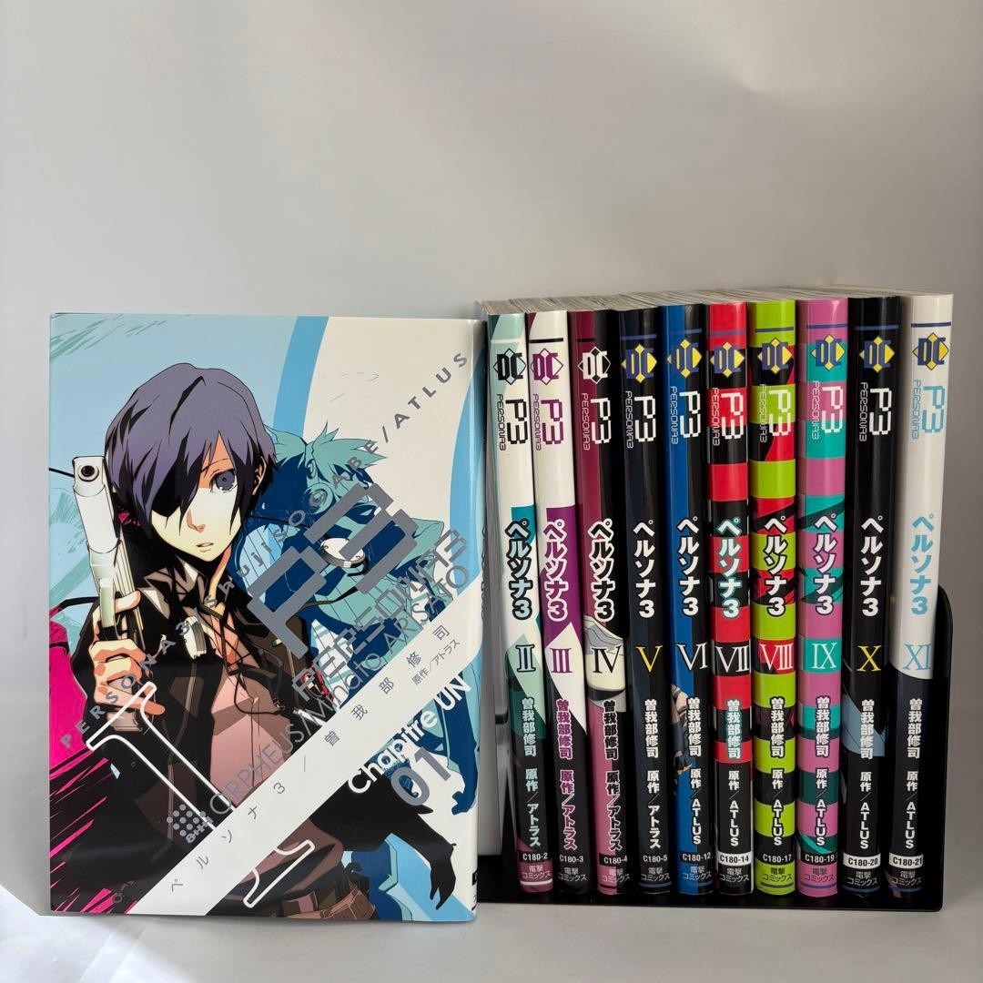 Persona 3 Vol.1-11 Complete Set manga Shuji Sogabe ATLUS KADOKAWA Dengekicomics
