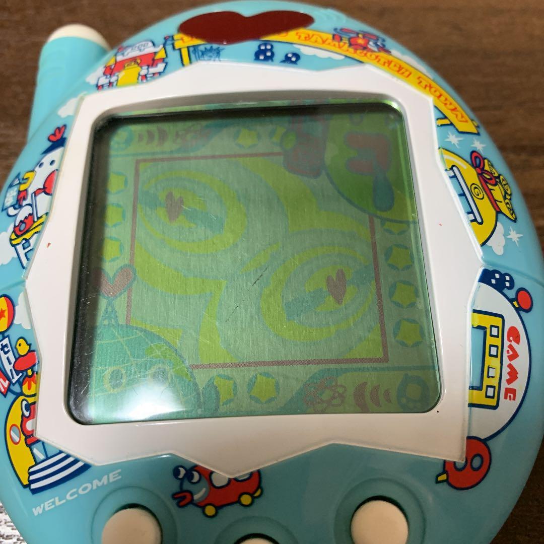 Tamagotchi O-uchi no Deka Version Blue Color Bandai Limited Home Big House - accessories