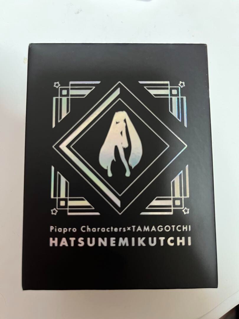 Tamagotchi x Piapro Characters Hatsune Mikutchi Future Miku ver. Limited BANDAI - back view