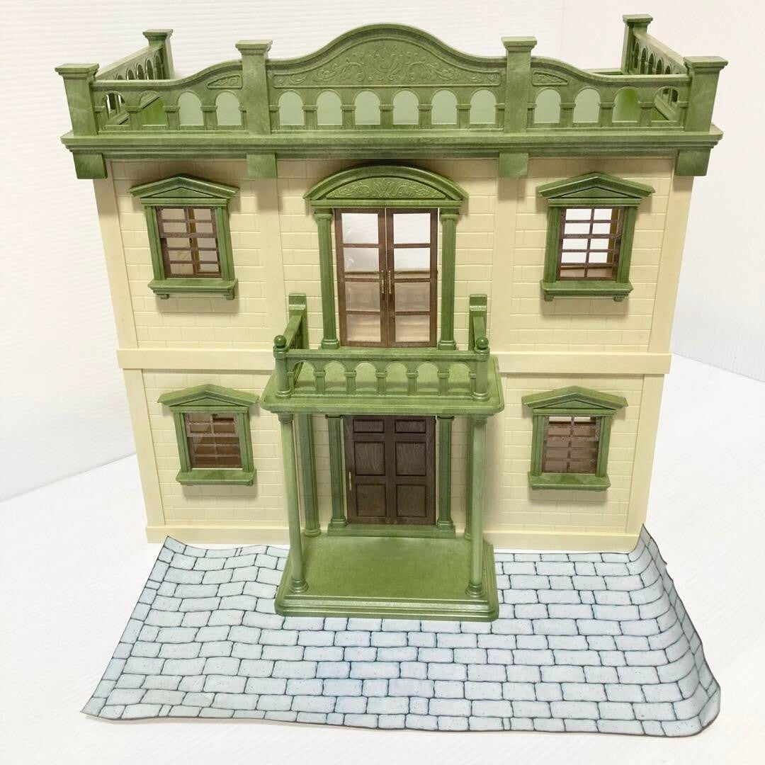 Sylvanian Families Urban Life Doll House Calico Critters Vintage Epoch 1987 - detail