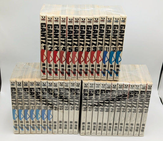 GANTZ 1-37 Complete set Comic Manga Book Kei Kurono Hiroya Oku 2000 Shueisha