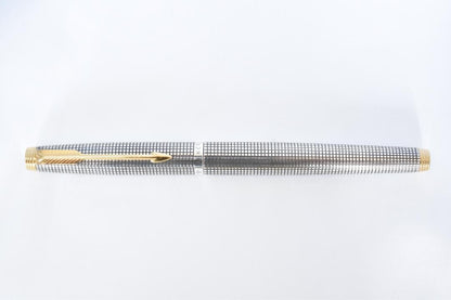 Parker 75 Sterling Silver Color Fountain Pen 14K Nib XF 585 Limited Edition - accessories