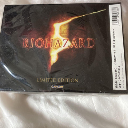 Biohazard 5 Limited Collectors Edition box Game software Xbox 360 2009 Capcom - detail