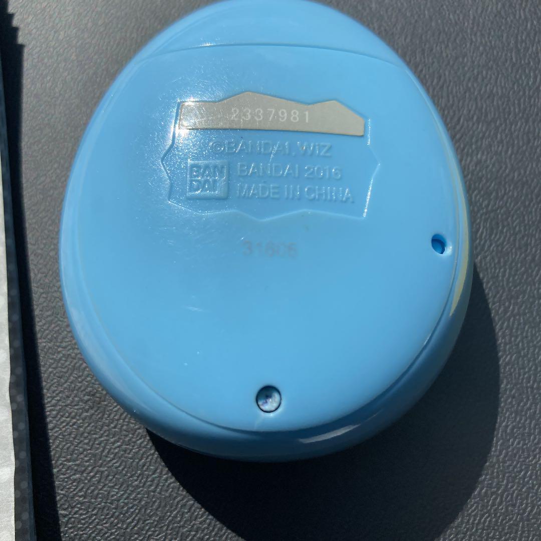 Tamagotchi × M!X Melody Mix Version Blue Color Bandai Limited 20th Anniversary - back view