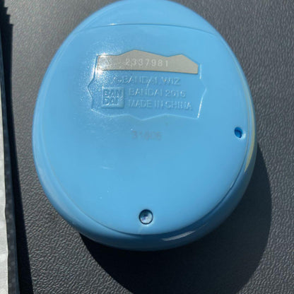 Tamagotchi × M!X Melody Mix Version Blue Color Bandai Limited 20th Anniversary - back view