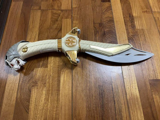 Power Rangers Legacy White Ranger Saba Byakko Shinken Super Hero Bandai BA97165