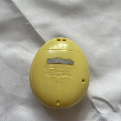 Tamagotchi iD Version Yellow Color Bandai Limited Game 2009 Digital Pet Japanese - back view