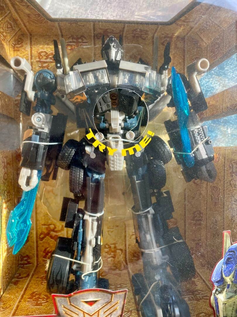 TRANSFORMERS Revenge ROTF OPTIMUS PRIME BLACK Color version Limited Model Figure - detail