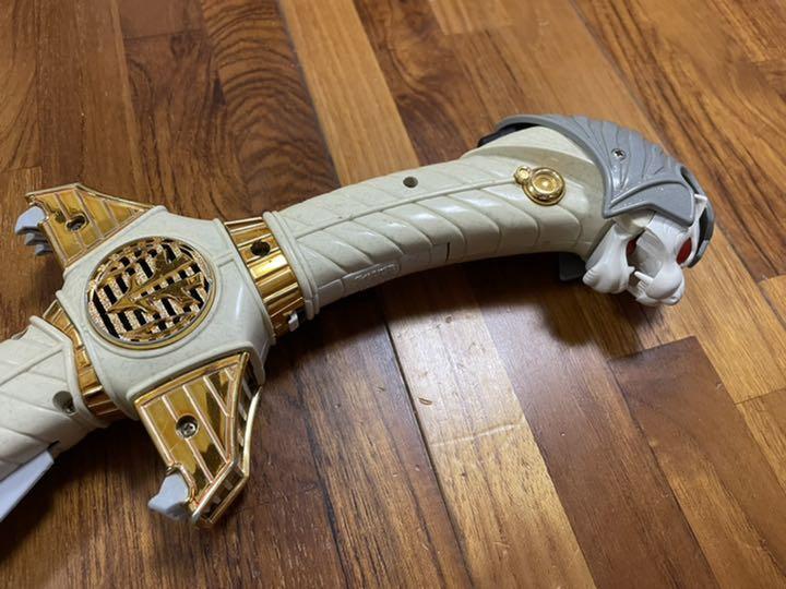 Power Rangers Legacy White Ranger Saba Byakko Shinken Super Hero Bandai BA97165 - box and packaging