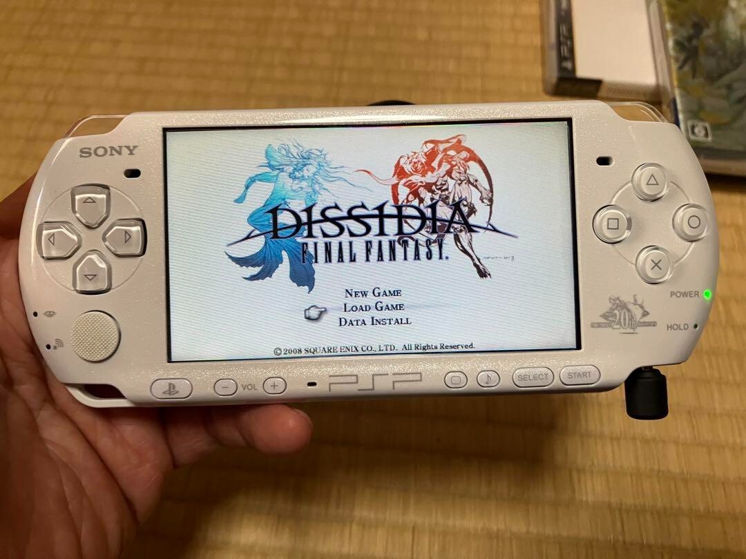 PSP 3000 Final Fantasy Dissidia 20th Anniversary Limited Version Console FF SONY - detail