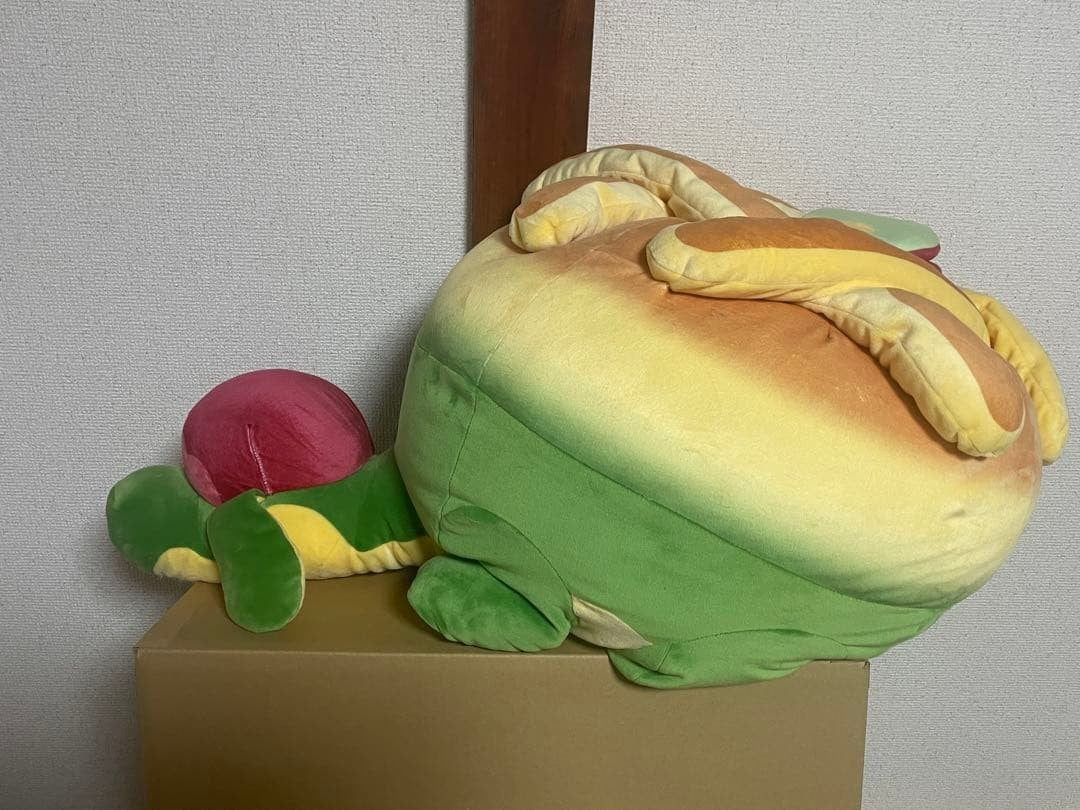Pokemon Center Original Appletun Tarupple Life-size stuffed toy Official Limited - back view