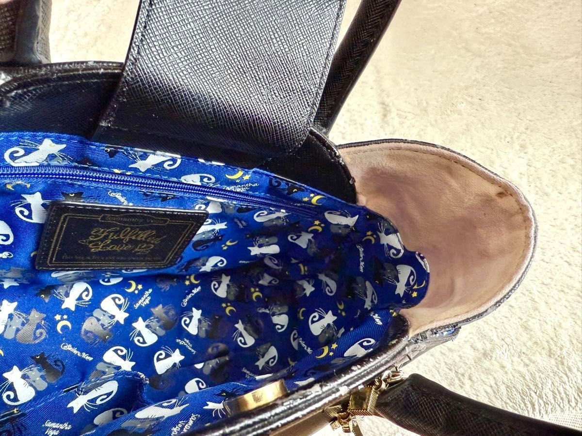 SAMANTHAVEGA Samantha Thavasa × Sailor Moon Luna Shoulder Bag Collaboration Item - back view