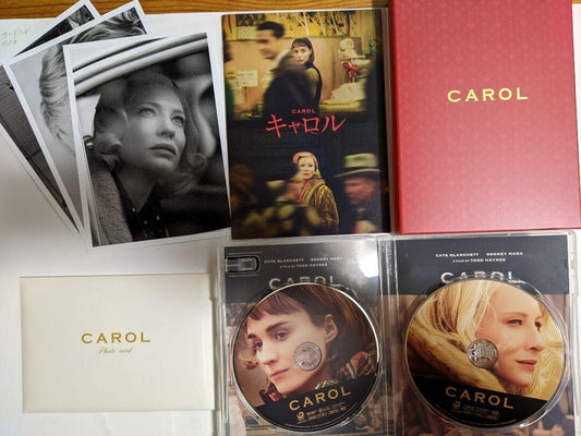 CAROL SPECIAL EDITION Set Box Movie Blu-ray DVD Photocard Portrait KADOKAWA