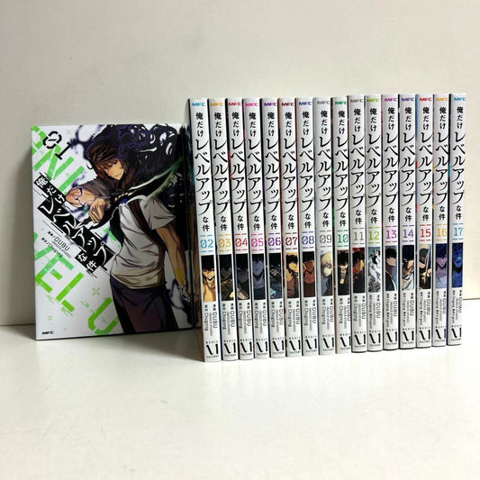 Solo Leveling Vol. 1 - 19 Complete set Comic manga KADOKAWA 2023 DUBU Chugong