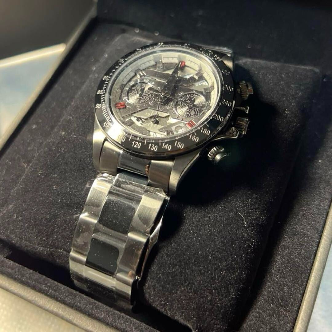 Nier: Automata Wristwatch 2B YoRHa No. 2 Type B Model Chronograph Square Enix - back view