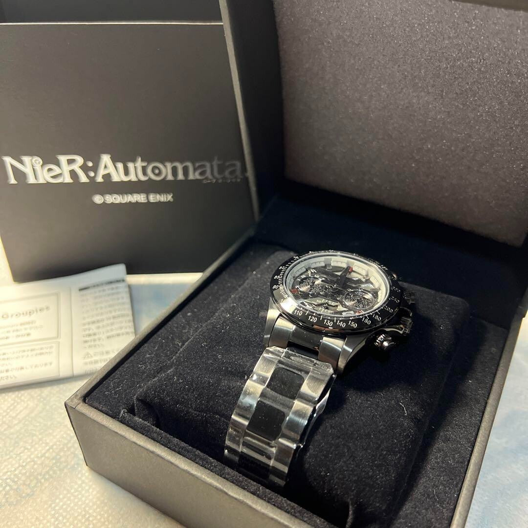 Nier: Automata Wristwatch 2B YoRHa No. 2 Type B Model Chronograph Square Enix