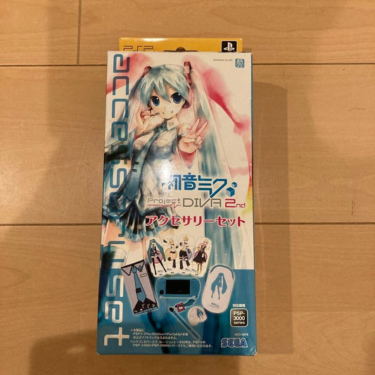 Hatsune Miku Project Diva 2nd Accessory Set For PSP-3000 Sega Limited Edition