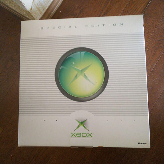 XBOX The original Game Console body Special Edition Skeleton 2002 MICROSOFT