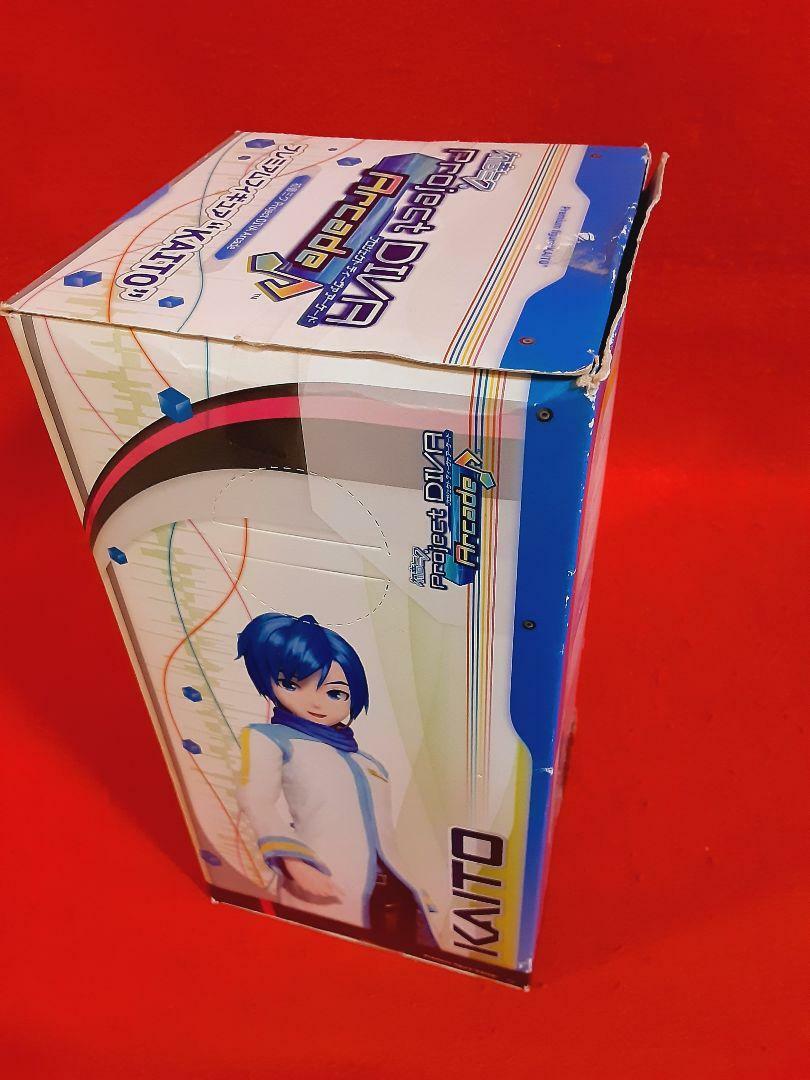 Vocaloid Series KAITO Premium Figure Hatsune Miku Project DIVA 2nd Arcade Prize - box and packaging