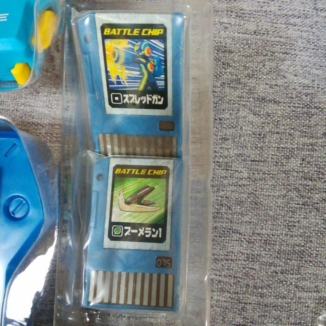 Mega Man Battle Network 4 Battle Chip Gate game equipment Rock Man Exe Takara - box and packaging