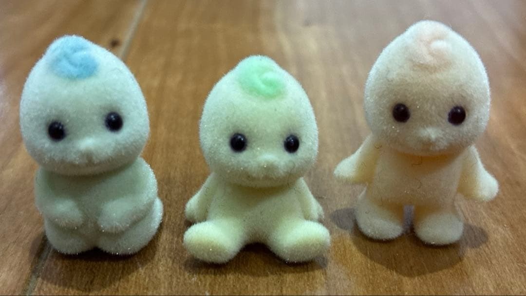 Sylvanian Families Fairy Doll Figure 5 Set Miniature Toys Collectible EPOCH - back view