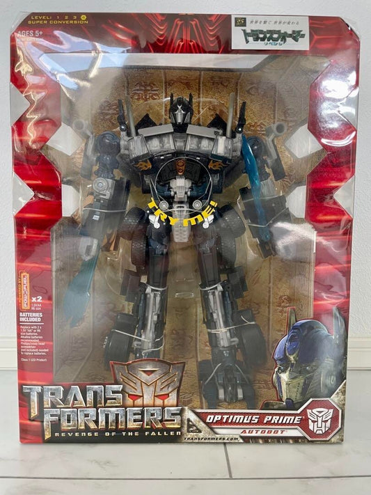 TRANSFORMERS Revenge ROTF OPTIMUS PRIME BLACK Color version Limited Model Figure