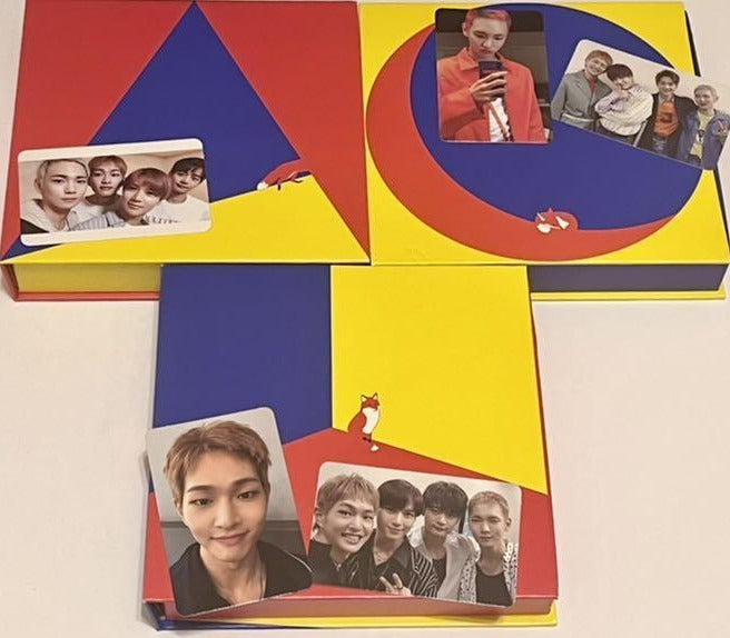 SHINee 6th Album The Story Of Light EP. 1, 2, 3 Full Set Photocard Onew Jonghyun