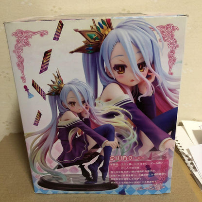 A retail figure box showing Shiro artwork and the name SHIRO.