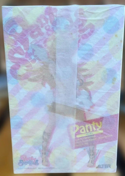 A boxed figure with pastel patterned wrapping and visible Panty and ALTER branding.