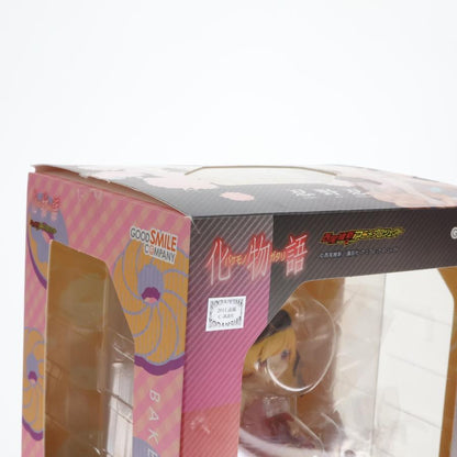 Partially open Good Smile Company figure box with Shinobu visible through the window