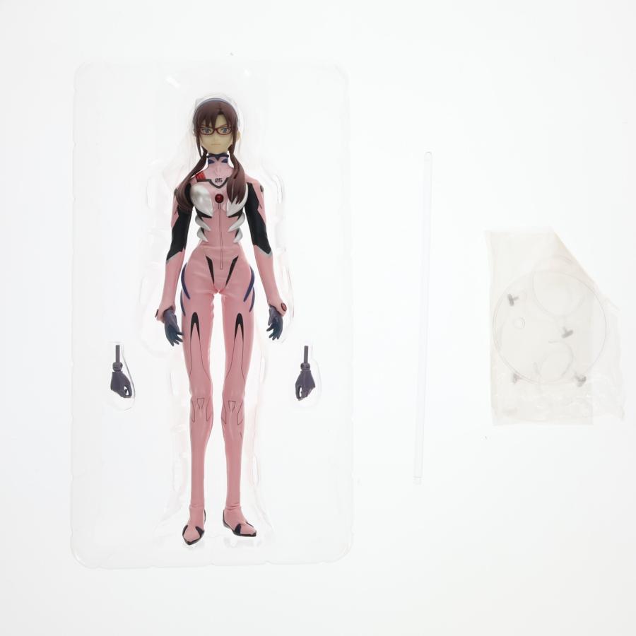 An anime figure in a clear blister tray with extra hands and a stand piece on a white background.