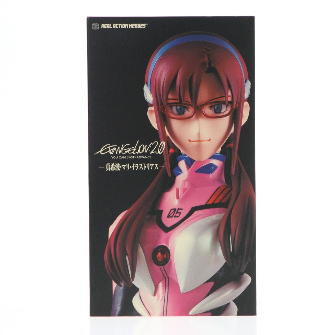 A boxed figure package showing a portrait of Mari Illustrious Makinami on the front.