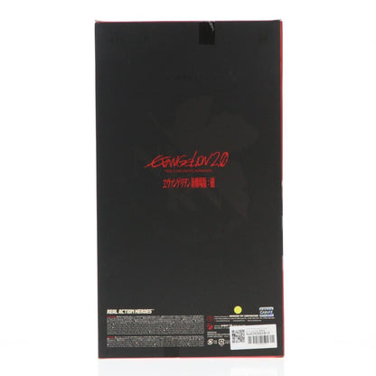 A black figure box with red Evangelion 2.0 text on the front