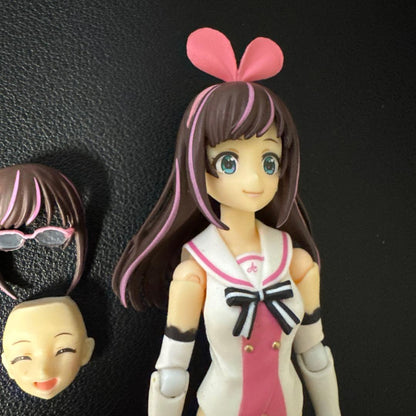 Figma Kizuna Ai Figure Max Factory - Head and upper body detail. Reference photograph of the same model; not the exact unit shipped.