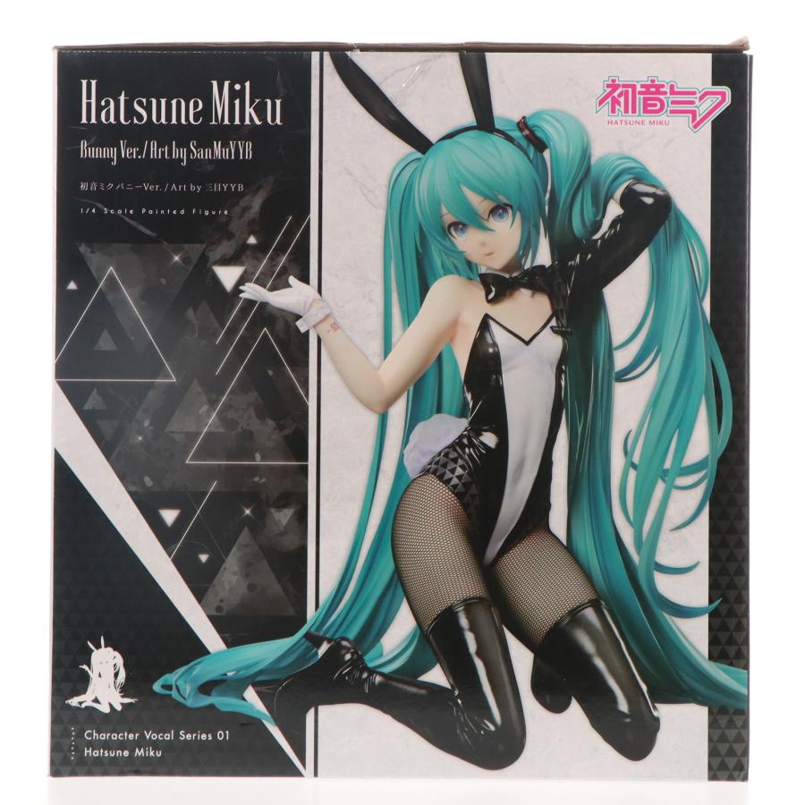 A boxed Hatsune Miku Bunny Ver. figure package shown front-facing on a light background.