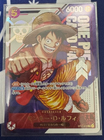 Monkey D Luffy ST21 014 Flagship Battle 2025 Top Prize One Piece Card Bandai