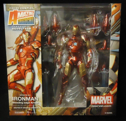 Marvel Iron Man Bleeding edge Armor AMAZING YAMAGUCHI 013 Action Figure Kaiyodo - photo 2