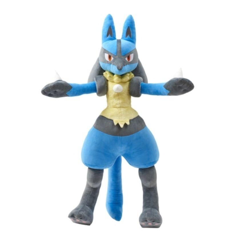 Pokemon Center Online Limited Life-Size Lucario Giga Jumbo Plush 1/1 Scale 120cm