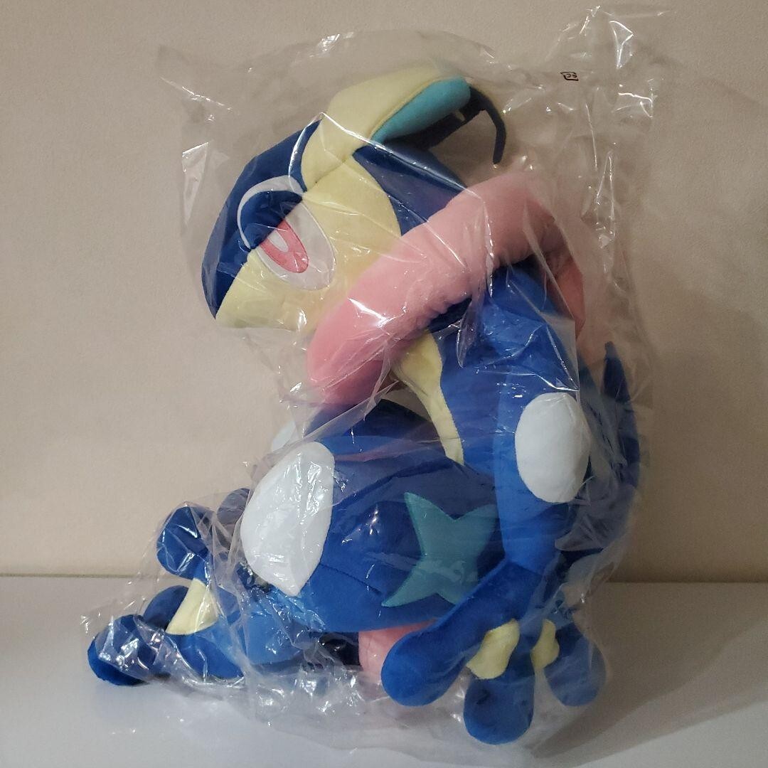 Pokemon Center Original BigMore! Greninja Plush Doll Stuffed toy keychain 2019