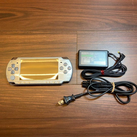 PSP 2000 Final Fantasy 7 Crisis Core Limited Edition 10th Model Silver Console