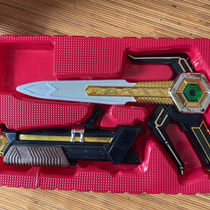 Power Rangers Lost Galaxy Gingaman Bull Riot Magna Guardian Morphers Gun BANDAI - photo 3